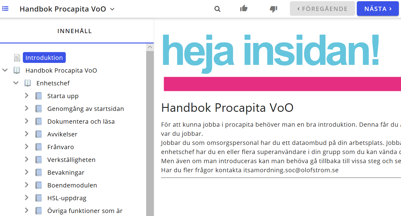 Skärmdump från guiden. Följ länken för att komma till guiden.
