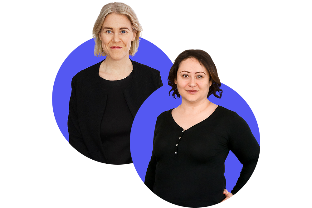 Talare till webinar_Elin och Chrisa