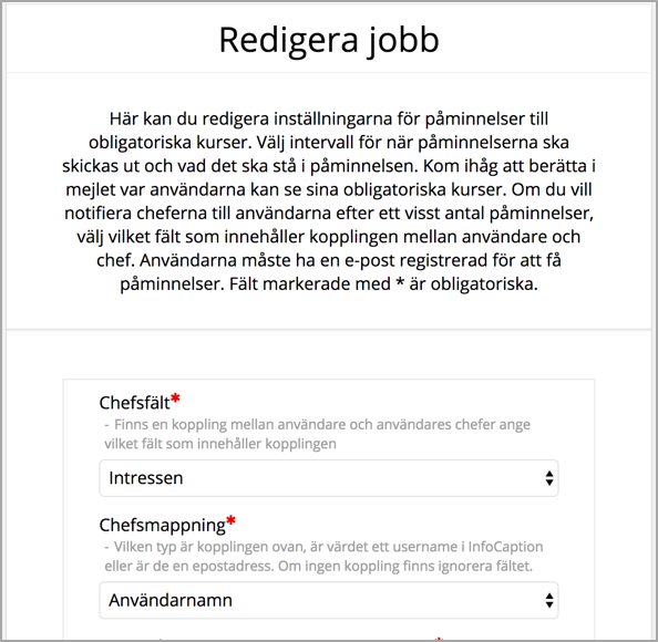 Bild på en sida i ett webbsystem.