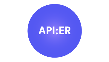 APIER center lila cirkel