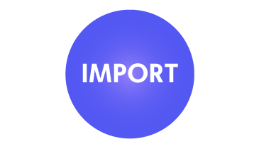 IMPORT center lila cirkel